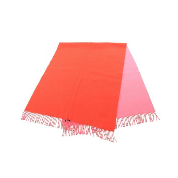 Hermes cashmere scarf for women in red and pink - Picture 1 of 5